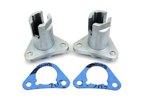 V-Twin Zinc Plated Side Valve Rear Tappet Block Set - 49-0797