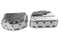 V-Twin Finned Panhead Valve Cover Set Polished - 49-0810