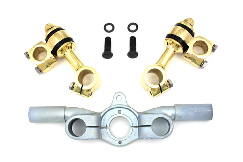 V-Twin Brass Flanders Riser Kit - 49-0824