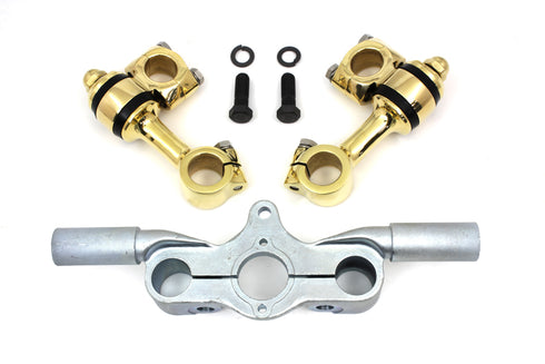 V-Twin Brass Flanders Riser Kit - 49-0824