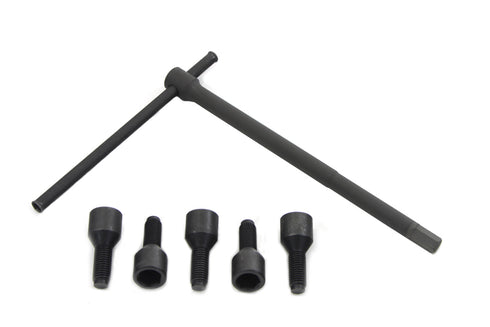 V-Twin Wheel Lug Bolt and Wrench Kit Parkerized - 49-0830