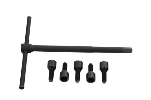 V-Twin Wheel Lug Bolt and Wrench Kit Parkerized - 49-0830