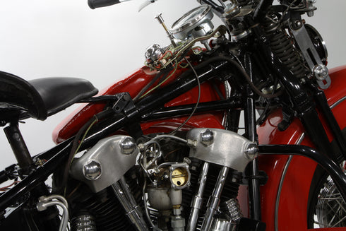 V-Twin Dash Mounted Choke Control - 49-0834