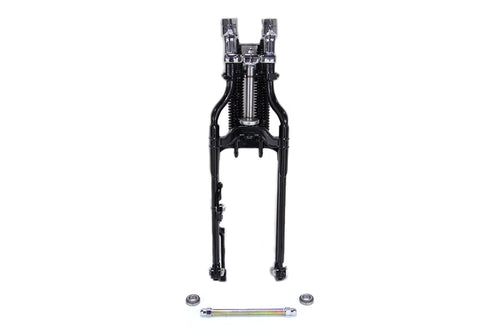 Wyatt Gatling FLSTS Complete Offset Spring Fork Assembly Black - 49-0839
