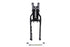 Wyatt Gatling FLSTS Complete Offset Spring Fork Assembly Black - 49-0839