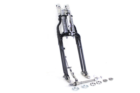 Wyatt Gatling FXSTS Inline Spring Fork Assembly Black - 49-0844