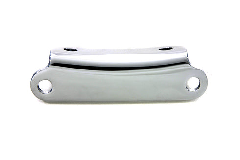 V-Twin Oil Tank Fender Mount Bracket Chrome - 49-0847