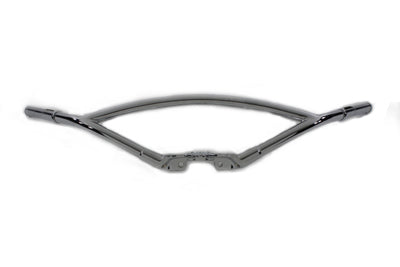 V-Twin Chrome Hollywood Style Offset Handlebars - 49-0859