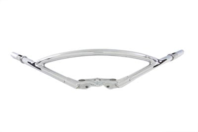 V-Twin Chrome Hollywood Style Inline Handlebars - 49-0860
