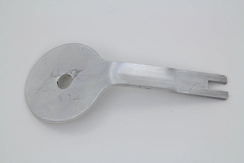 V-Twin Cadmium Steering Damper Bracket - 49-0863