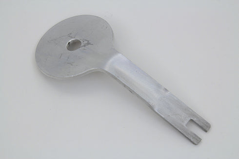 V-Twin Cadmium Steering Damper Bracket - 49-0863