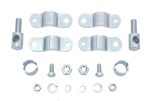 V-Twin Windshield Clamp Kit Zinc - 49-0868