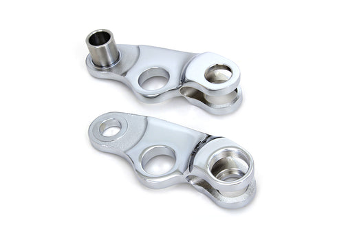 V-Twin Chrome Spring Fork Rocker Set - 49-0870