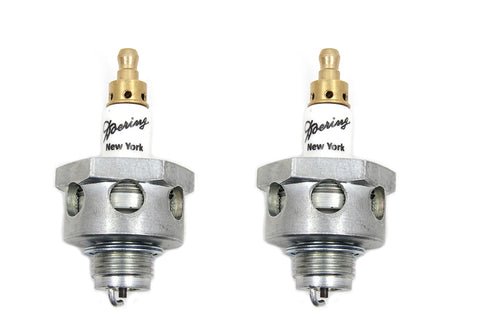 V-Twin 18mm Doering Spark Plug Set - 49-0878