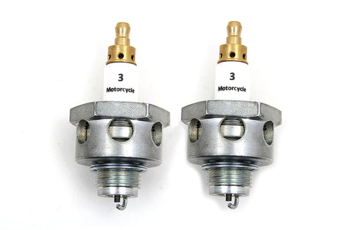 V-Twin 18mm Doering Spark Plug Set - 49-0878