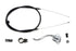 V-Twin Chrome Brake Handle Cable Kit - 49-0894
