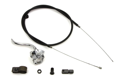 V-Twin Chrome Brake Handle Cable Kit - 49-0894