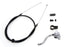 V-Twin Chrome Brake Handle Cable Kit - 49-0894
