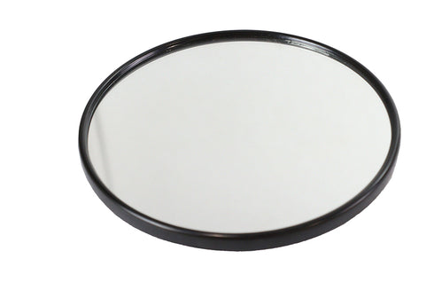 V-Twin Replica 5 inch Round Mirror Black - 49-0913