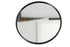 V-Twin Replica 5 inch Round Mirror Black - 49-0913