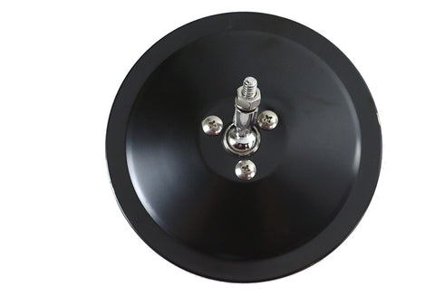V-Twin Replica 5 inch Round Mirror Black - 49-0913