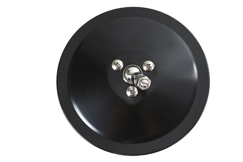 V-Twin 5 inch Early Style Mirror Black - 49-0917