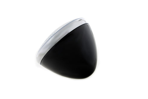 V-Twin 6-1/2 inch Spring Fork 6 Volt Headlamp Black - 49-0921