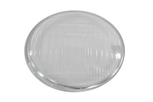 V-Twin Replica Headlamp Glass Lens Clear - 49-0923