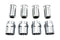 V-Twin Replica Valve Cover Kit Zinc - 49-0938