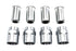 V-Twin Replica Valve Cover Kit Zinc - 49-0938