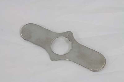 V-Twin Replica Top Triple Tree Cover Stainless Steel - 49-0941
