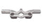 V-Twin Spring Fork Top Triple Tree Inline Chrome - 49-0944