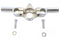 V-Twin Spring Fork Top Tree Offset Chrome - 49-0954
