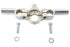 V-Twin Spring Fork Top Tree Offset Chrome - 49-0954