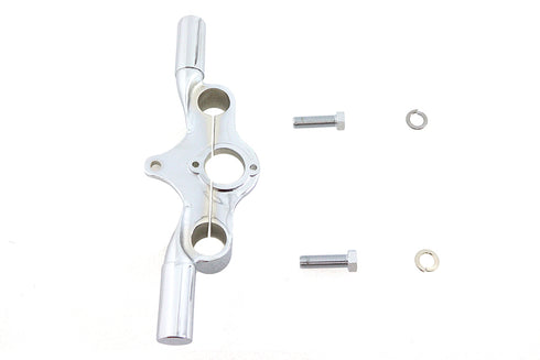 V-Twin Spring Fork Top Tree Offset Chrome - 49-0954