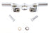 V-Twin Spring Fork Top Tree Offset Chrome - 49-0954