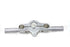 V-Twin Spring Fork Offset Top Tree with Ears Satin Nickel Finish - 49-0955