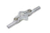 V-Twin Spring Fork Offset Top Tree with Ears Satin Nickel Finish - 49-0955