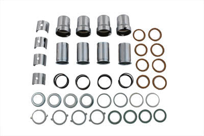 V-Twin UL-ULH Valve Cover Set Zinc - 49-0967