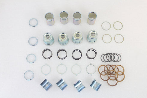 V-Twin UL-ULH Valve Cover Set Zinc - 49-0967