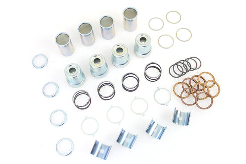 V-Twin UL-ULH Valve Cover Set Zinc - 49-0967