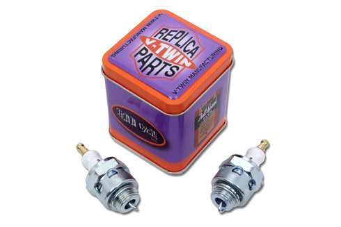 V-Twin Replica 18mm Spark Plug Set - 49-0980