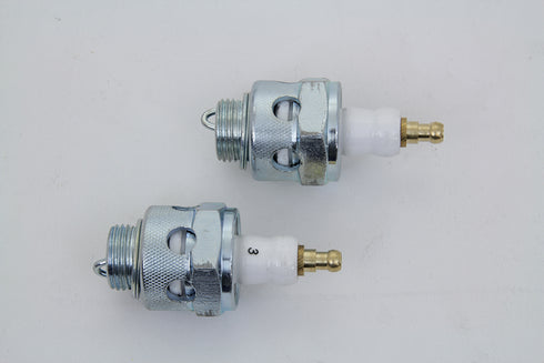 V-Twin Replica 18mm Spark Plug Set - 49-0980