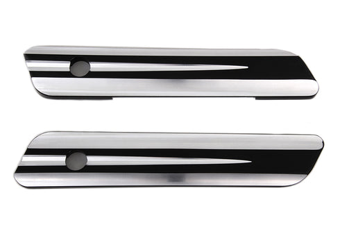 V-Twin Saddlebag Face Plate Set - 49-1012