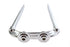 V-Twin Front Spring Fork Leg Chrome - 49-1021