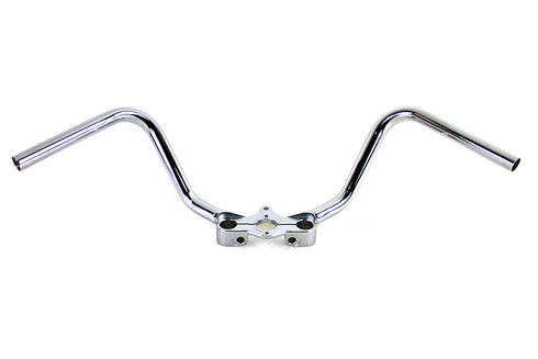 V-Twin WR Hillclimber Spring Fork Inline Handlebar Chrome - 49-1035