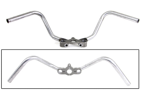 V-Twin WR Hillclimber Spring Fork Inline Handlebar Raw - 49-1037