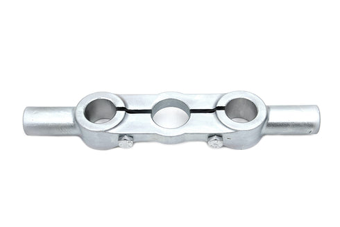 V-Twin VL Spring Fork Top Triple Tree White Zinc - 49-1104