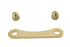 V-Twin Spring Fork Bridge Top Plate Rod Support Brass - 49-1170