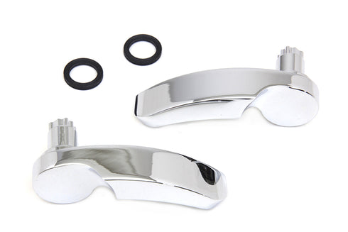 V-Twin Chrome Saddlebag Handle Kit - 49-1266